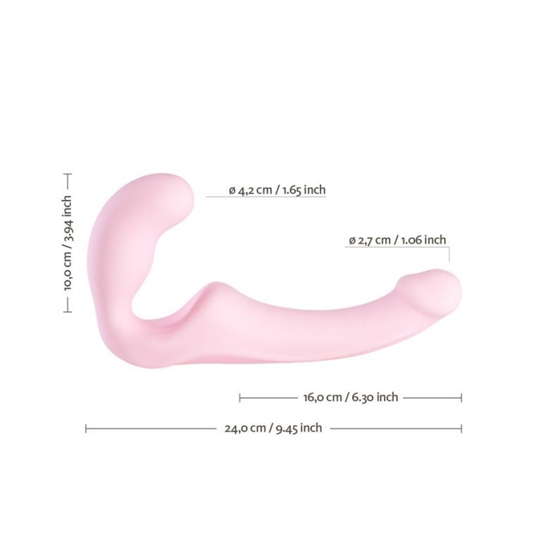 Страпон облегченный безремневой Fun Factory Share Lite, бирюзовый 25501 - Fun Factory - Безремневые/Двойные страпоны - Купить