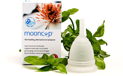 Mooncup copa menstrual, tampón de silicona y ecológico