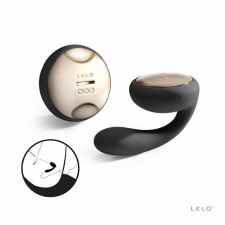 LELO-Ida-negro-vibrador con mando a distancia