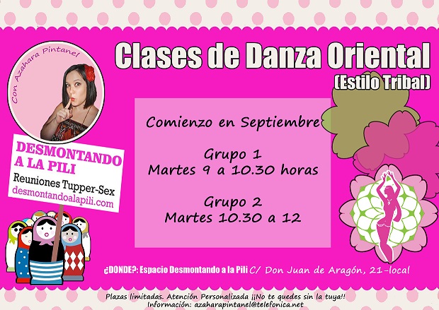 Clases de oriental estilo tribal en Zaragoza