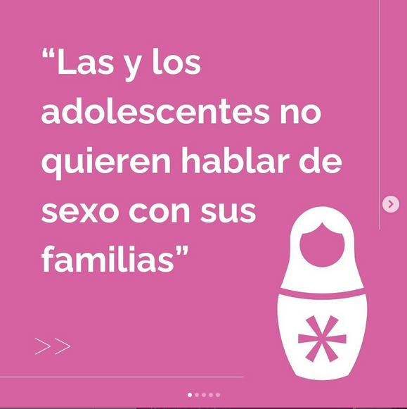 Los adolescentes no quieren hablar de sexo con sus familias.