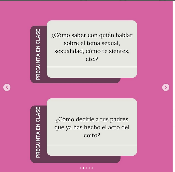 Los adolescentes no quieren hablar de sexo con sus familias.