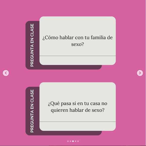 Los adolescentes no quieren hablar de sexo con sus familias.