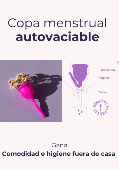 EUREKA! CUP La copa menstrual autovaciable - Imagen 5