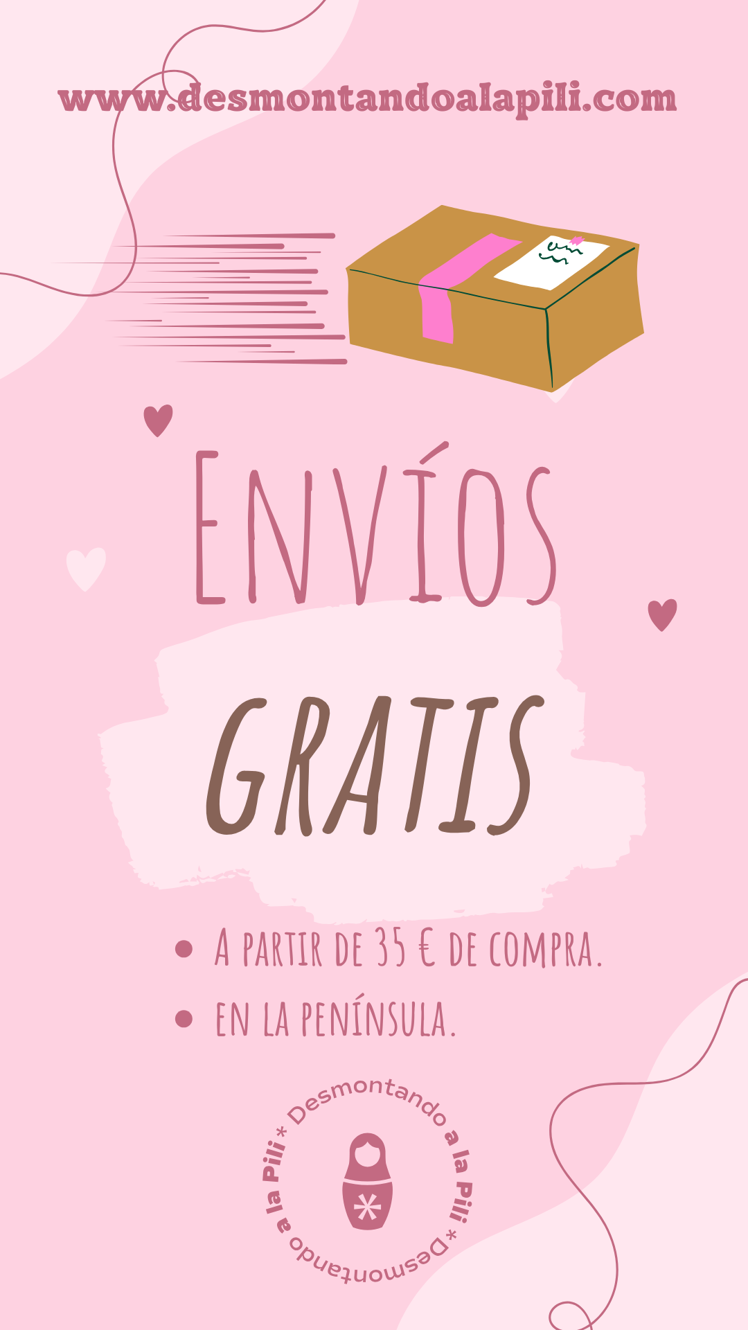 Envíos gratis en nuestra web