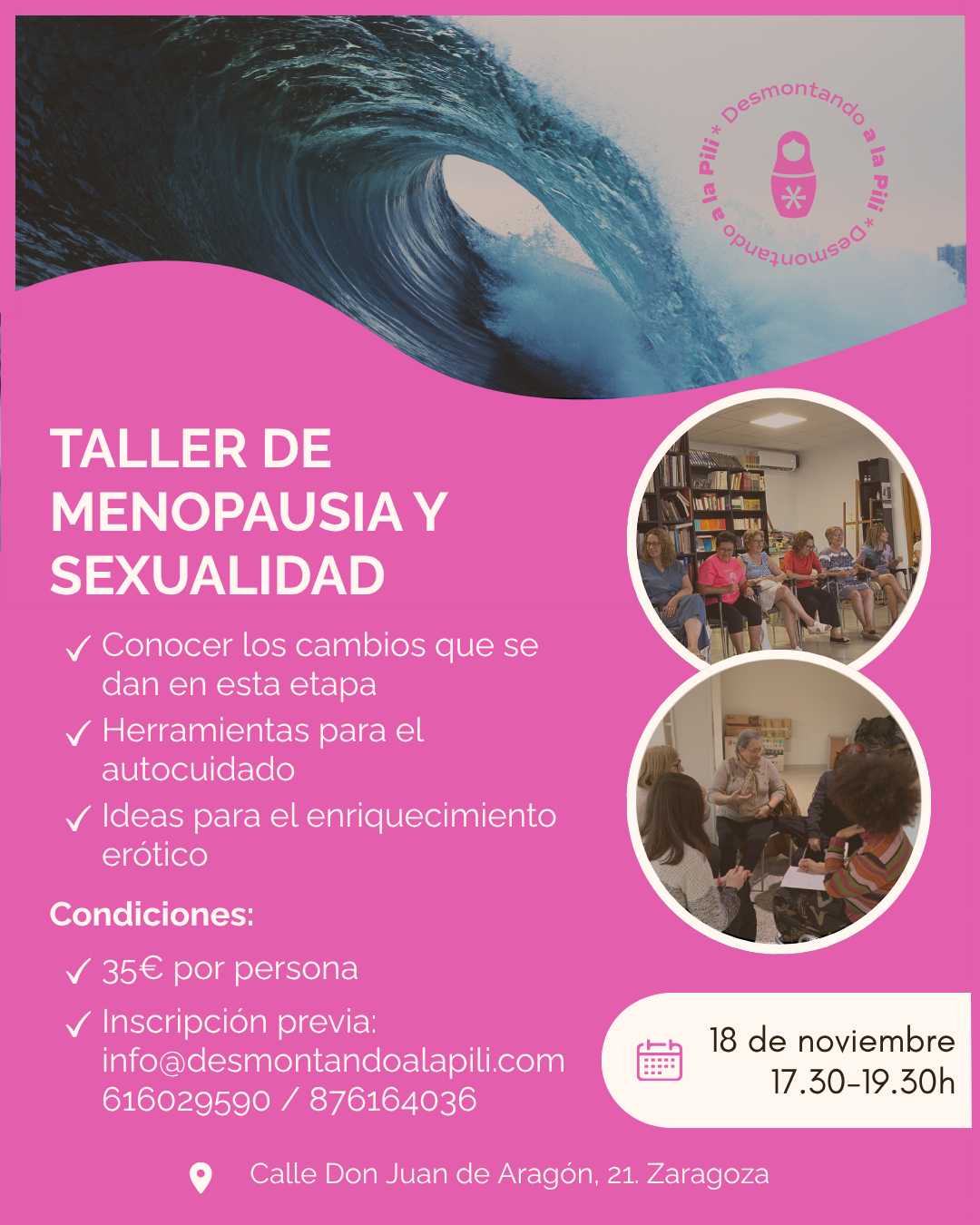 Taller de Menopausia y sexualidad