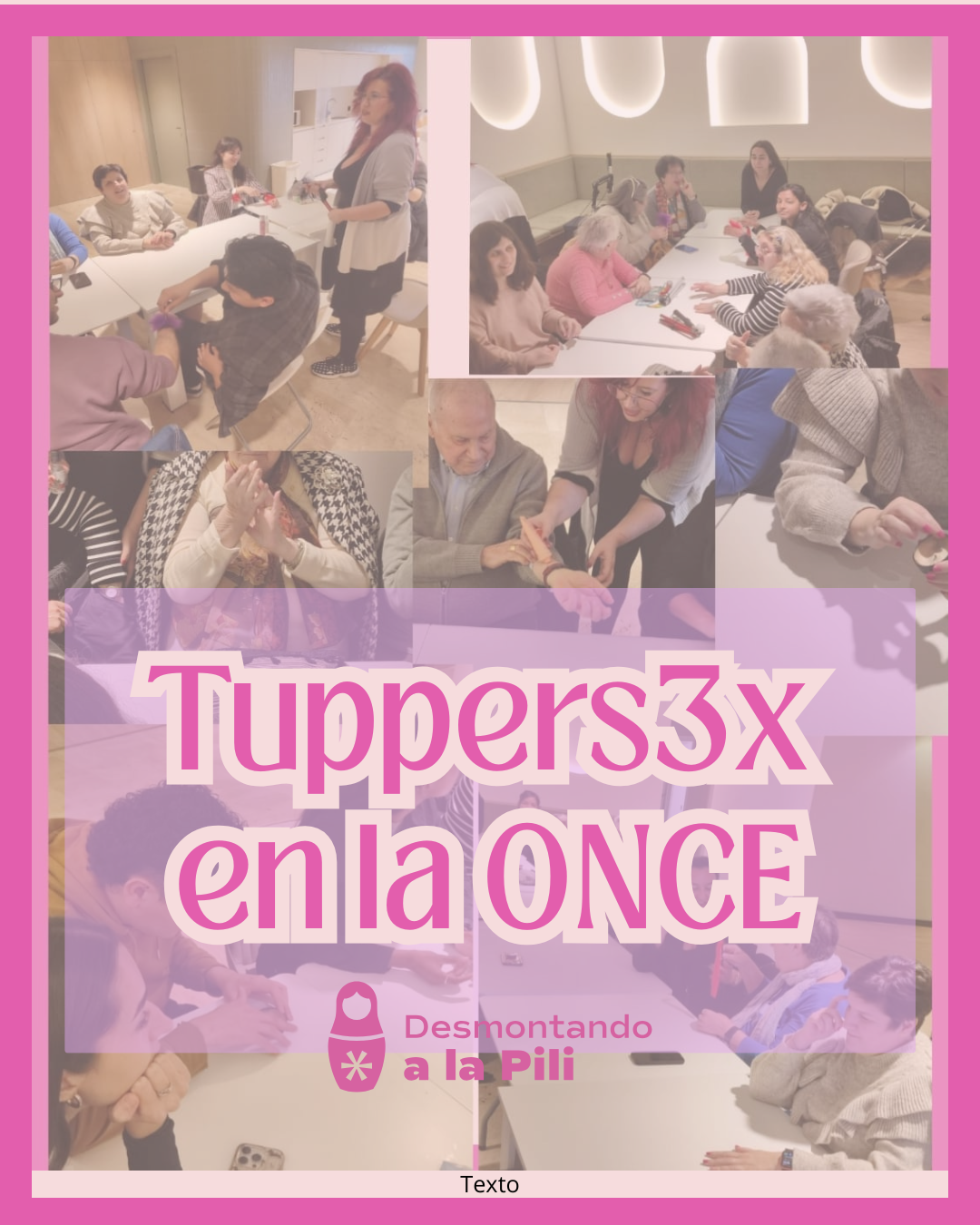 Tuppersex en la ONCE