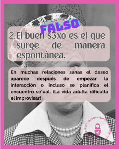 Desmontando mitos sexualidad