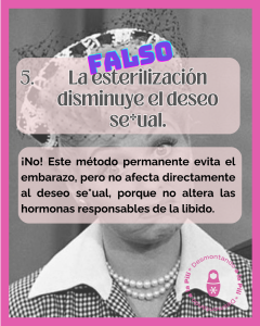 Desmontando mitos sexualidad