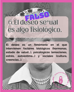 Desmontando mitos sexualidad