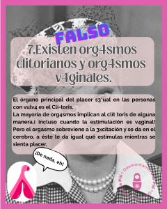 Desmontando mitos sexualidad