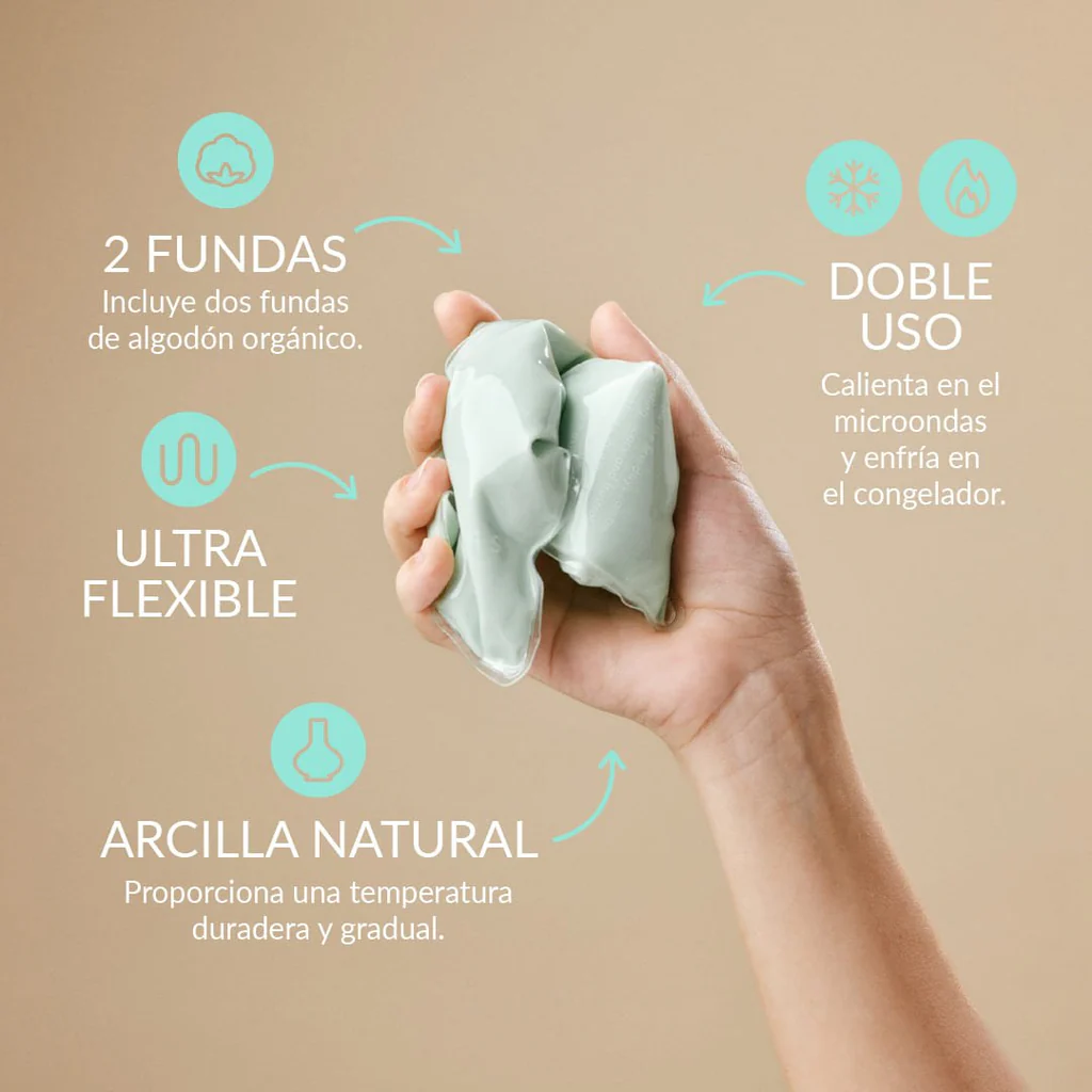 Compresa pad frío/calor arcilla para posparto We are Mammas