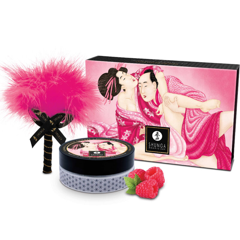 Polvos comestibles con plumerito de Shunga