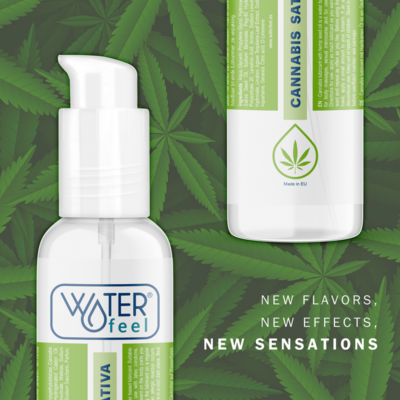 Lubricante Cannabis base agua